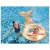 Круг для плавания Intex Glitter Mermaid / 56258