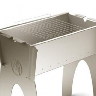 Мангал дровяной сборно-разборный Миртрудмай-2 высокий, без сумки