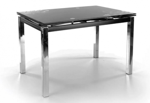 Стол обеденный SIGNAL GD017 черный хром 