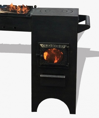 Кухня-мангал ДТ-3 стекло