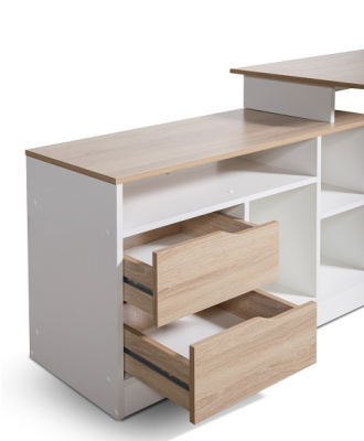 Стол ИМИДЖ-3 белый дуб сонома 