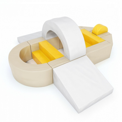 Мягкий игровой комплекс Авиалайнер Romana ДМФ-МК-14.76.06 Pastel