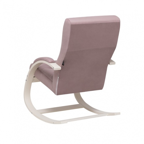 Кресло-качалка Leset Милано слоновая кость Velur V11