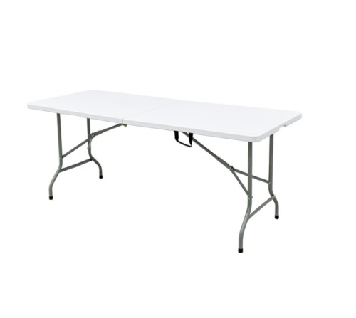 Стол складной пластиковый Angioletto 180 см White