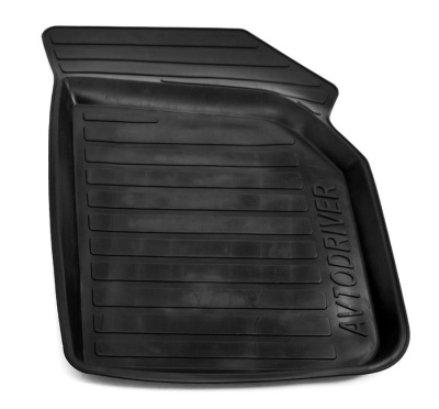 Коврики салона резиновые с бортиком для Chevrolet Spark