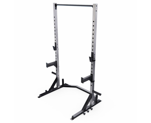 Силовая стойка для приседаний со штангой DFC CAP серая