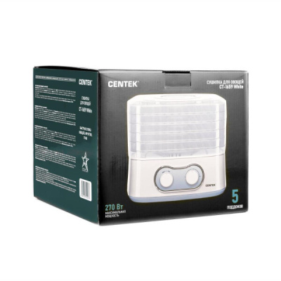 Сушилка для овощей и фруктов Centek CT-1659 белый
