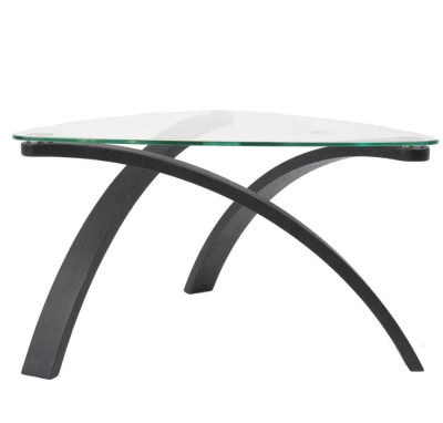 Стол журнальный Гурон 3 черный матовый 