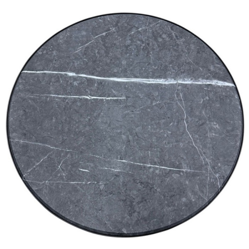 Стол журнальный МеталлАрт М011 малый черный мрамор 