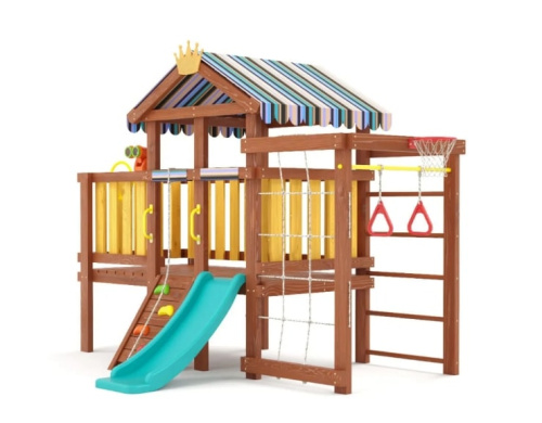 Детская спортивная площадка для дачи Савушка Baby Play 3 (Priority)