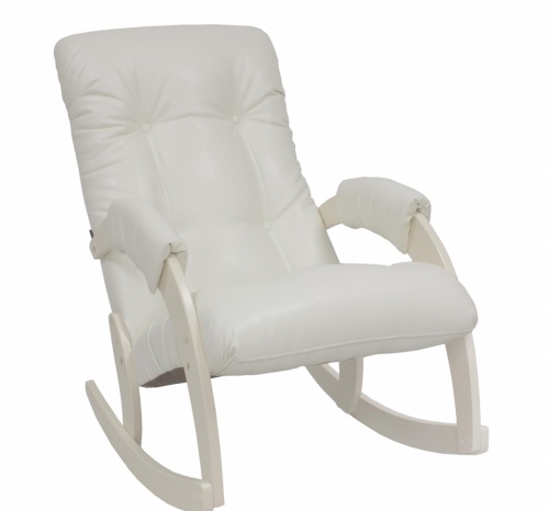 Кресло-качалка Модель 67 Манго 002 сливочный