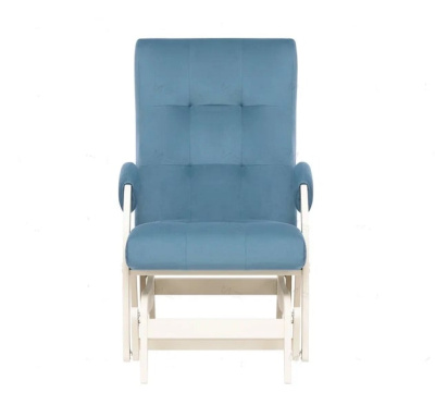 Кресло-маятник Leset Спринг слоновая кость Velur V47