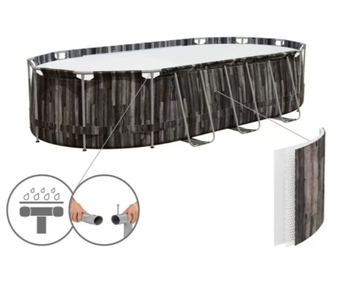 Бассейн каркасный Bestway 5611R Steel Pro MAX 610x366x122см