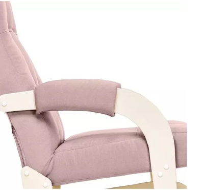 Кресло-маятник Leset Спринг слоновая кость Velur V11