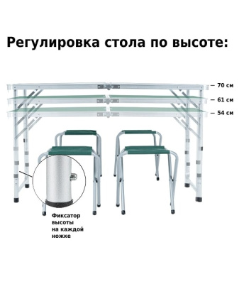 Набор мебели для пикника Green Glade M790-3