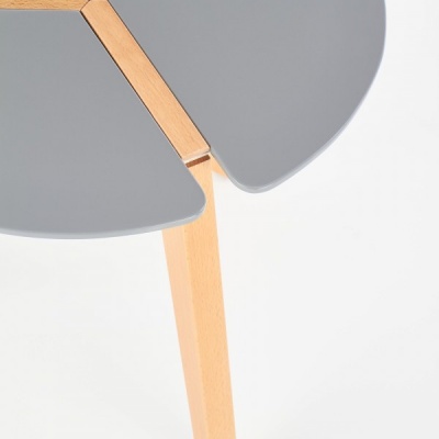 Стол журнальный HALMAR ZETA серый 