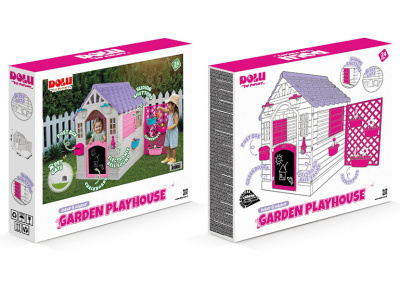 Домик для детской площадки Dolu Garden Play house 2578 розовый