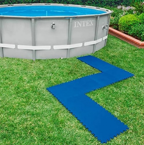 Коврик-пазл для зоны отдыха у бассейна Intex 50x50x1 (29081)