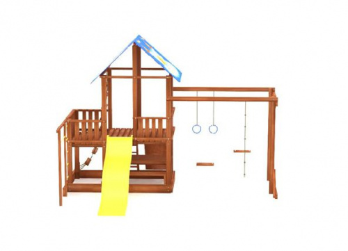 Детский спортивный комплекс для детей Росинка-5 качели деревянные