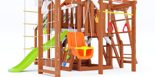 Детская площадка для дачи Савушка TooSun 14 салатовый