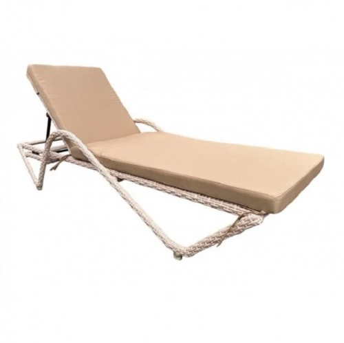 Шезлонг Relax 7035П светлый