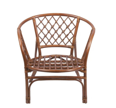 IND Кресло Багама миндаль подушка бежевая 