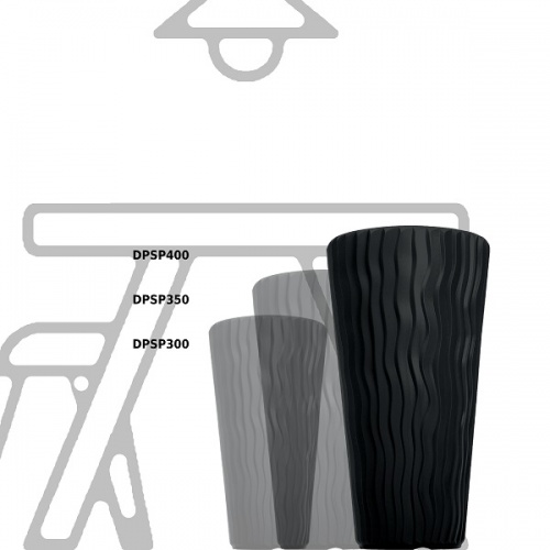 Кашпо для цветов Prosperplast Sandy Slim DPSP400-S433