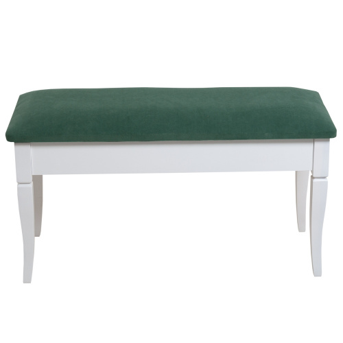 Банкетка Вивальди М зеленый белый 