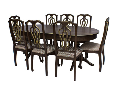 Стол обеденный Leset Вашингтон 2P венге 