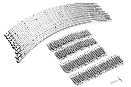 Батут Atlas Sport 183 см с внутренней сеткой GREEN