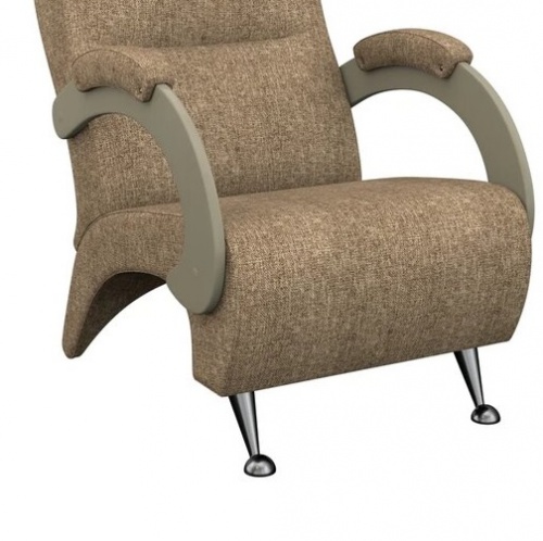 Кресло для отдыха Модель 9-Д Мальта 17 серый ясень 