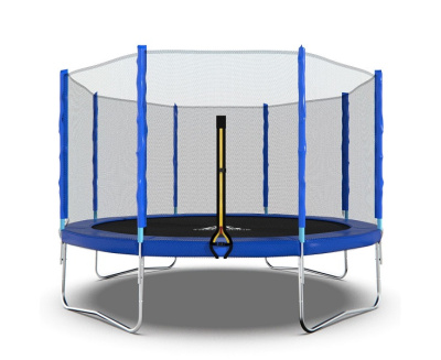Батут DFC Trampoline Fitness с сеткой 12FT-TR-B