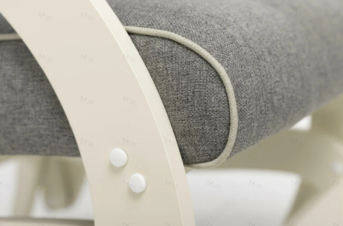 Кресло-маятник Leset Хилл слоновая кость Malmo 90 кант Malmo 05