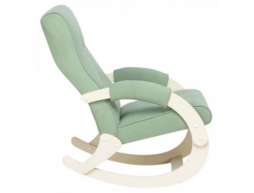 Кресло-качалка Leset Хилл слоновая кость Velur V14