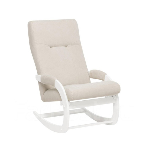 Кресло-качалка Leset Блисс белый Antonio Ivory
