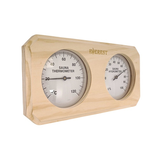 Термогигрометр EVEREST кедр (TG-10)