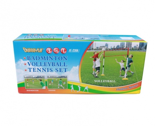 Набор детский DFC для игры в бадминтон, волейбол и теннис Goal238A
