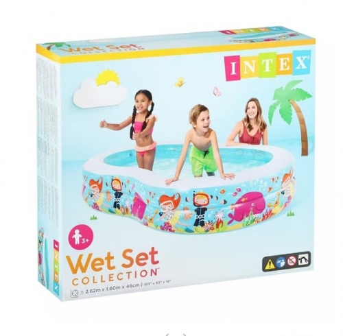 Бассейн надувной Intex Побережье (56490NP)