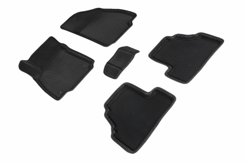 Коврики салона EVA 3D соты для Opel Mokka 2012-2017 Черные