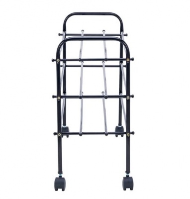 Обувница Leset Комо 3 с колёсами черный 