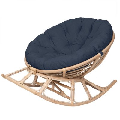 Кресло-качалка PAPASAN МР 23/01D подушка синий 