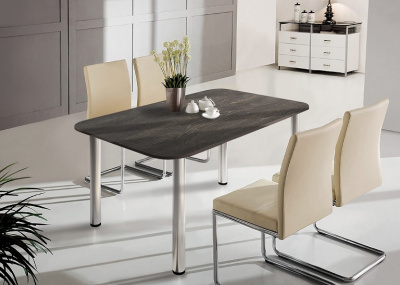 Стол обеденный СН-105.00 дуб обожженный 