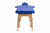 Массажный стол Body Fit 70 см складной 3-с деревянный синий XXL