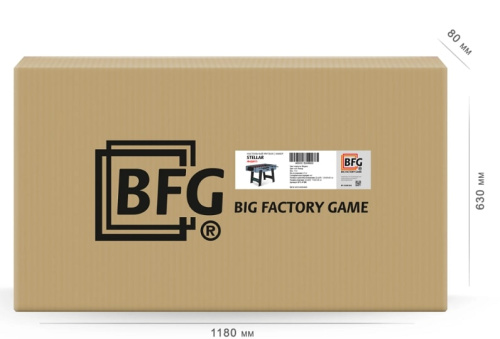 Настольный футбол Кикер BFG Stellar (Индиго)