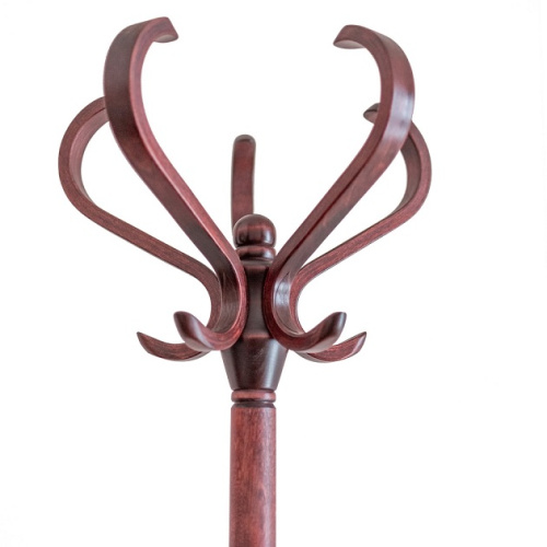 Вешалка напольная В 10Н махагон 