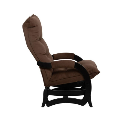 Кресло-маятник Leset Луно венге Velur V23