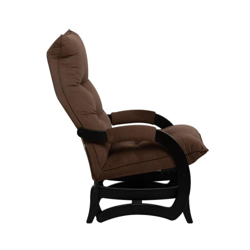 Кресло-маятник Leset Луно венге Velur V23