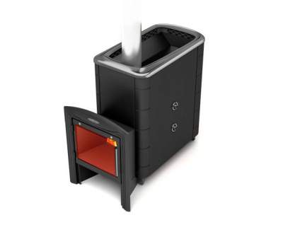 Печь для бани Термофор Тунгуска XXL 2013 Inox Витра ТО антрацит от Vishop.by 