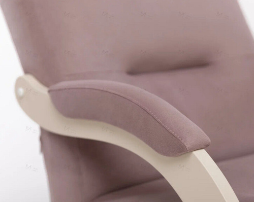 Кресло-качалка Leset Дэми слоновая кость ткань V 11