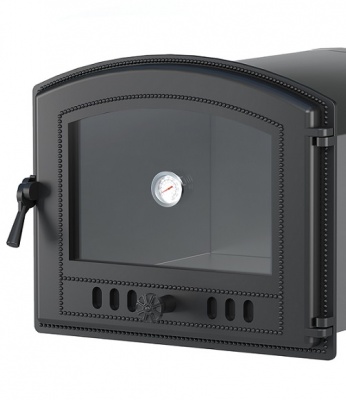 Духовой шкаф ВЕЗУВИЙ 224 с термометром (Антрацит)